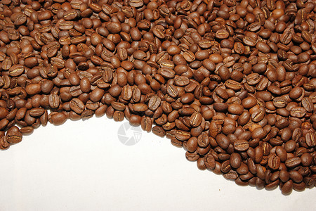 咖啡曲线宏观食物曲线墙纸咖啡海浪棕色白色背景图片