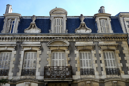法国的建筑背景图片