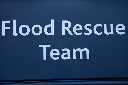 洪水救援队的标志背景图片