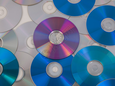 CD DVD DB 蓝光盘视频射线电子产品电脑数据蓝光宏观艺术贮存音乐背景图片