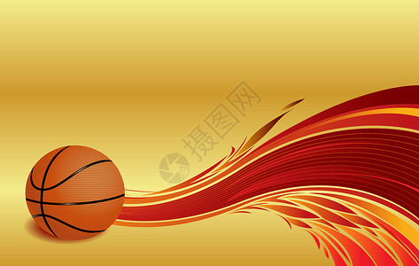 2019国际篮联篮球世界杯篮球游戏运动燃烧力量闲暇插图速度火焰竞赛金子背景