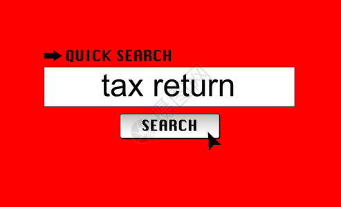 税务回返搜索背景图片