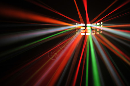 Disco 效果技术音乐激光音乐会光子镜片灯光派对射线辉光背景图片