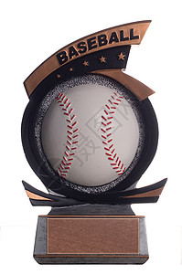 雕像体育雕像棒球奖杯背景