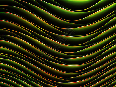 曲线抽象丝带纹理海浪元素黑色边缘光泽度材料反射屏幕塑料流动背景