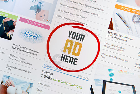 网站广告您在这里的 AD 概念产品互联网消费者网络商品推销零售电子屏幕市场背景