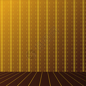 配木地板的金色房间奢华木头房子古董建筑学大厦装潢地面墙纸风格背景图片