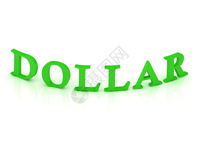 dollarDOLLAR 带有绿字的DOLLAR 符号背景