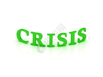 CRISIS 带有绿字的标志高清图片