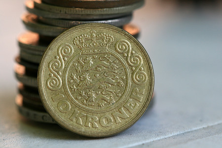 希腊硬币标记纯的高清图片