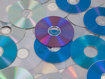 CD DVD DB 蓝光盘光盘蓝光电脑射线蓝色贮存电子产品音乐数据宏观背景图片