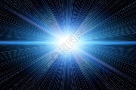 蓝色恒星航班星系太阳发射星星射线插图绘画光环活力高清图片