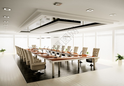 董事会议室第3会议室d d百叶窗麦克风座位桌子椅子合金职场家具皮革公司背景