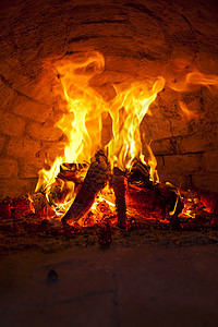 点火木头橙子黄色仪式热身火焰风险篝火燃烧背景图片