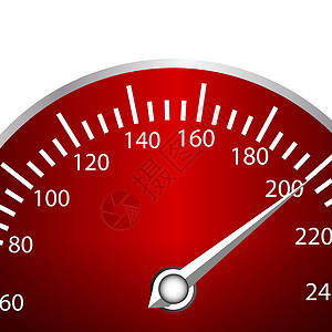 时速计红色小时指针指标卡车转速表速度车速背景图片