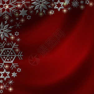 抽象的圣诞节背景反射艺术漩涡星星框架墙纸海浪雪花丝绸背景图片