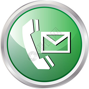 3D 按钮电话邮件绿色互联网老鼠网站圆圈网络主页背景图片