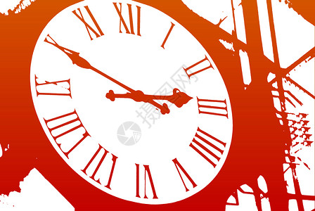 及时的站点时钟时间表交通物流手表时间指针模拟表盘背景