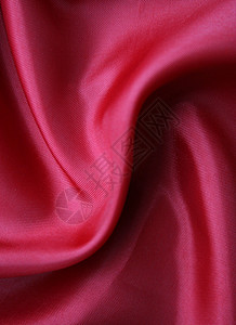 平滑的红丝绸背景红色柔软度织物投标材料海浪奢华窗帘热情纺织品背景图片
