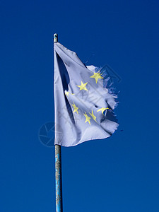 欧元危机眼泪天空符号旗帜政治共同体经济星星萧条背景图片