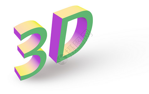 国庆节3D字体绿色3d字词背景