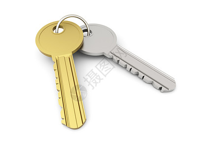 密钥对等解决方案钥匙财产安全开锁背景图片