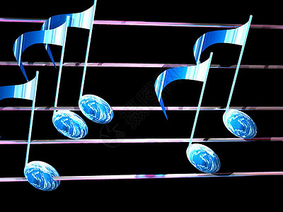 音符元素音符笔记收藏音乐会墙纸蓝色力量节日钥匙技术音乐背景