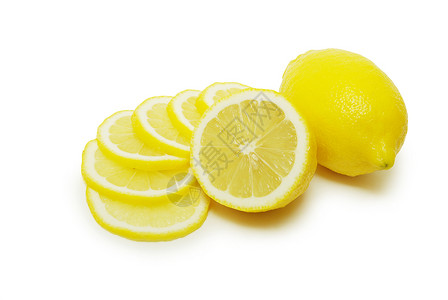 柠檬饮食市场水果果汁黄色背景图片