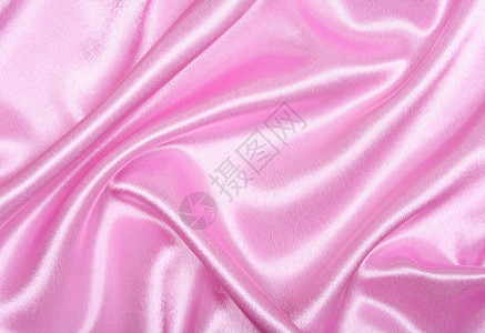平滑优雅的粉色丝绸作为背景布料海浪薰衣草纺织品投标紫丁香材料织物曲线婚礼背景图片