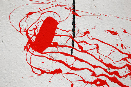 红油漆文化斑点飞溅青年宏观艺术绘画运球颜料街道背景图片