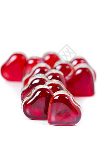 红心石头珠宝宝石红色白色岩石背景图片