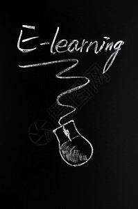 手写线电子学习绘画黑色概念电脑教育技术上学互联网训练商业背景