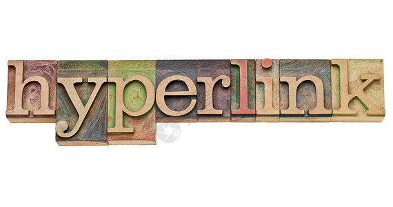 超级字体- 超超链接互联网概念背景