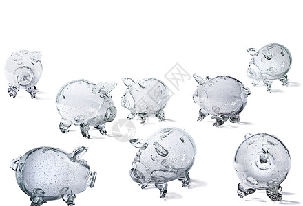 Glass 小猪银行农场小猪救济储蓄慈善玻璃乐趣金融工作贫困背景图片