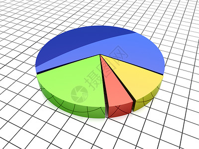 饼图素材饼图成功营销报告馅饼图表销售商业生长数字金融背景