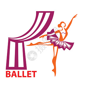 芭蕾舞姿势舞蹈运动女性女性化舞蹈家女士插图旋转夹子高清图片