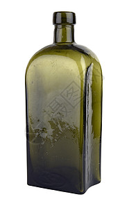 旧瓶软膏药品玻璃古董液体塞子剂量反射化学药水背景图片