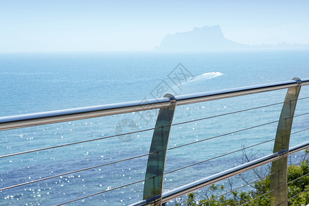 不锈钢铁阳台 地中海海面高清图片