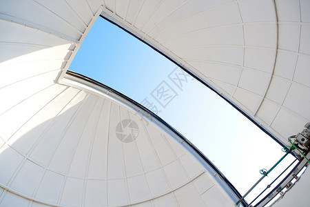 天堂镜子室内白穹顶天文观测台技术学习物理学窗户宇宙勘探乐器天体天文台圆顶背景