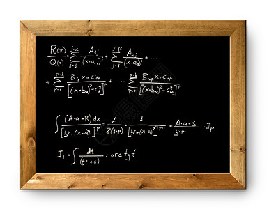 黑板黑板困难公式数学教育艺术学习乘法衍生物推导学校框架粉笔数数背景图片