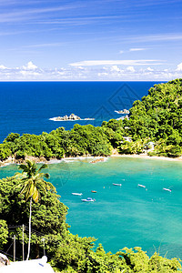 奥维耶托加勒比地区风景优美的高清图片