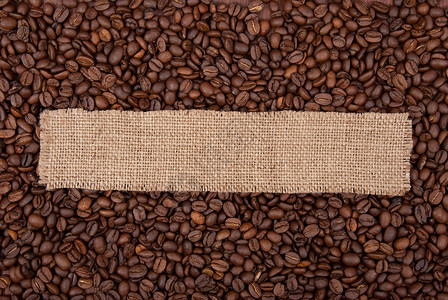 质感标签咖啡背景的布拉普标签价格商业空白麻布纺织品贸易销售木板棕褐色褐色背景