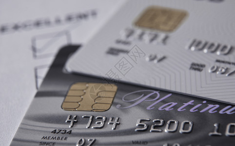 信用卡电子商务塑料生活金融互联网网店购物商业卡片宏观背景图片