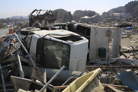 地震海啸东日本大地震事件悲哀力量碰撞灾难海啸损害背景