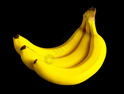 金三胖素材一堆黄色香蕉小吃吃饭黑色三重奏饮食金子水果营养时间背景
