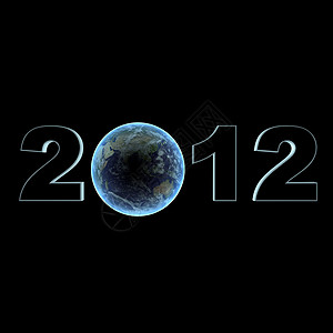2012年与全球背景图片