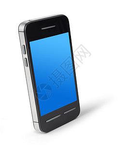 孤立的智能电话界面电脑触摸屏展示机动性技术电讯白色屏幕背景图片