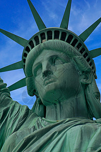 自由女士地标基队爱国雕像女士自由背景图片