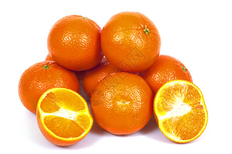 橘红色水果热带饮食果汁食物橘子橙子背景图片