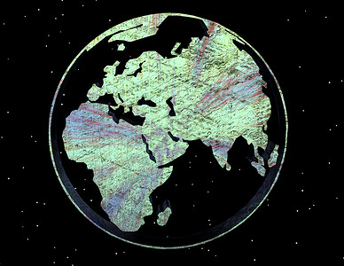 地球地土渲染生活世界天空危机范围全球插图数字大洲背景图片